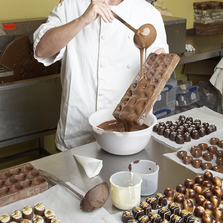 chocolate making